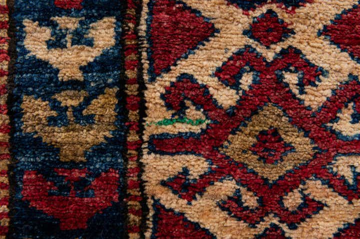 5' x 6' 10 Hand Knotted Kazak Oriental Wool Rug