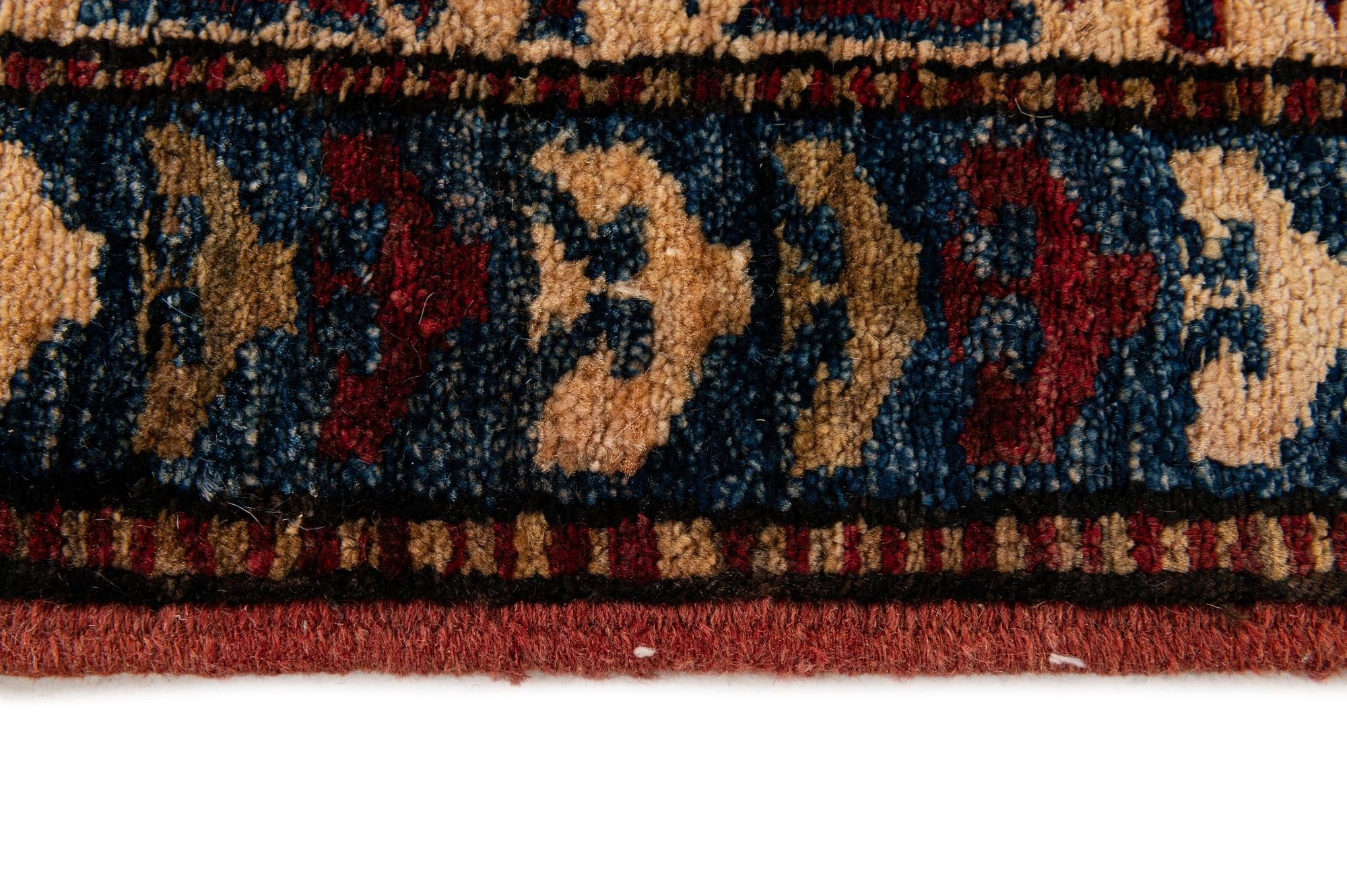 5' x 6' 10 Hand Knotted Kazak Oriental Wool Rug