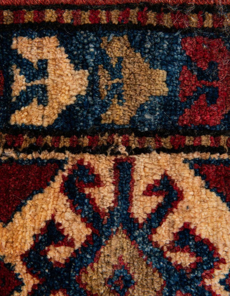 Detail image of 5' x 6' 10  Hand Knotted Kazak Oriental Wool Rug