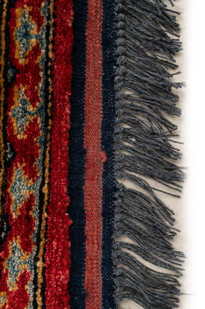 5' 1 x 7' 3 Hand Knotted Kazak Wool Rug