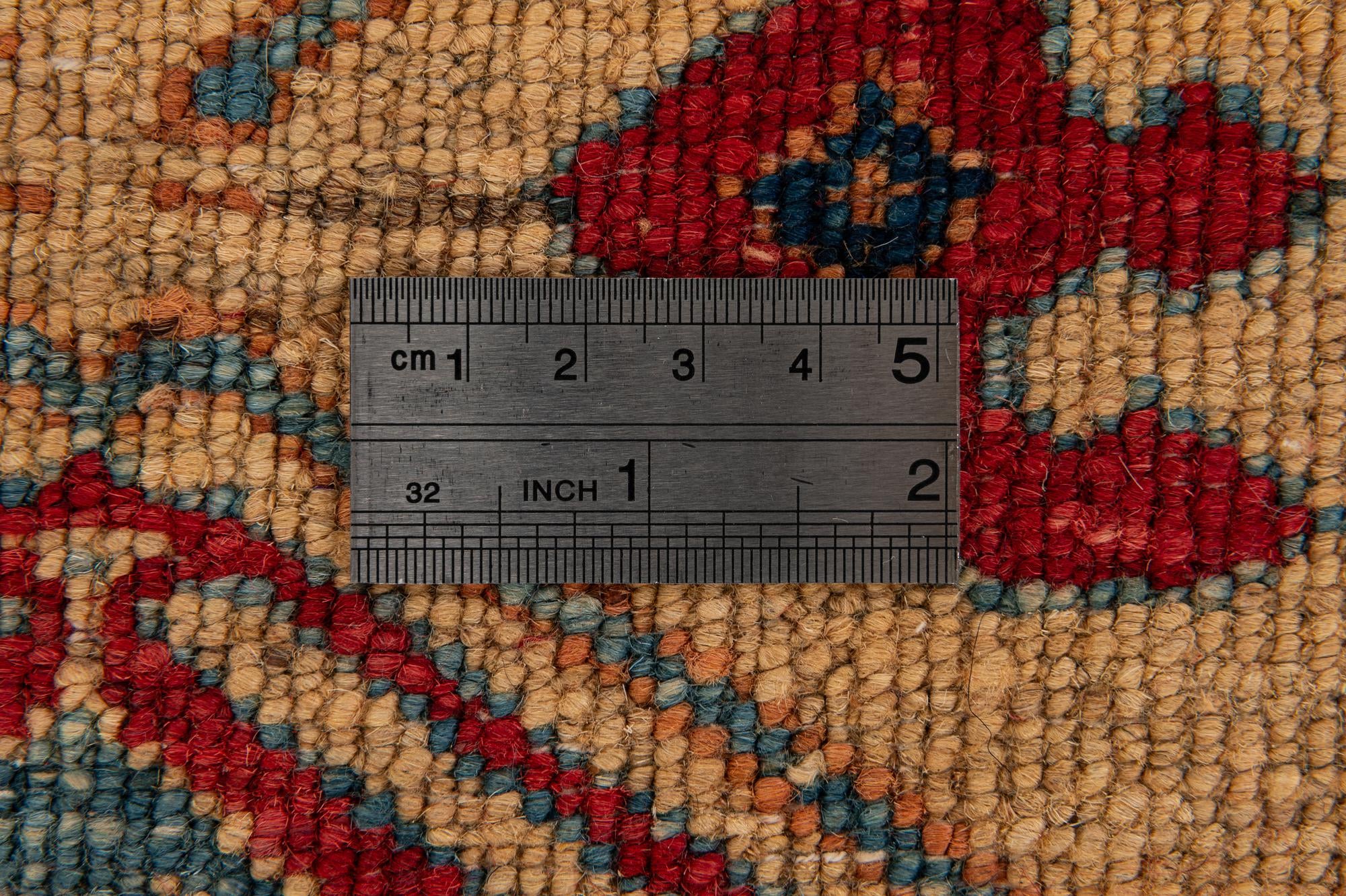 5' 1 x 7' 3 Hand Knotted Kazak Wool Rug