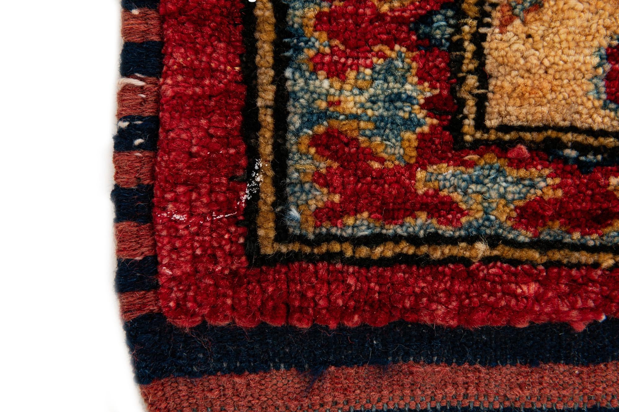 5' 1 x 7' 3 Hand Knotted Kazak Wool Rug