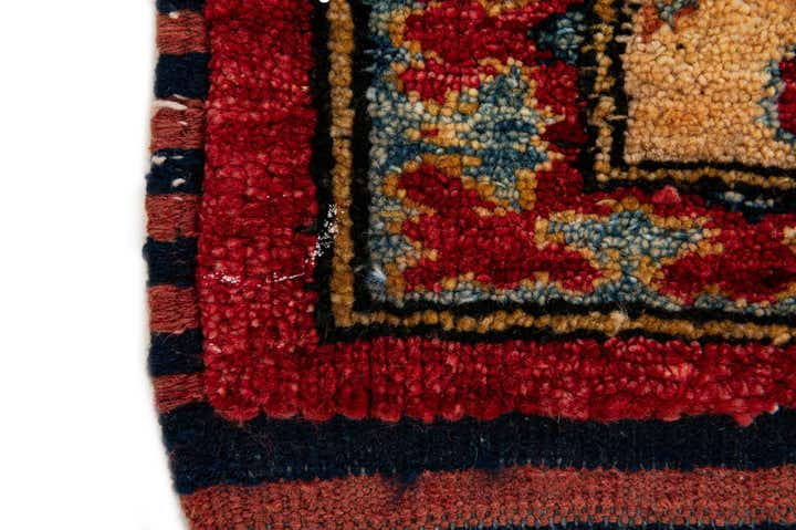 5' 1 x 7' 3 Hand Knotted Kazak Wool Rug