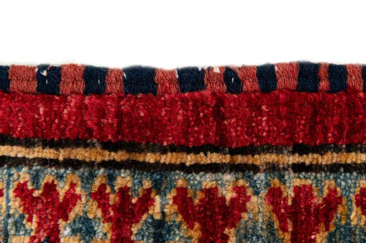 5' 1 x 7' 3 Hand Knotted Kazak Wool Rug
