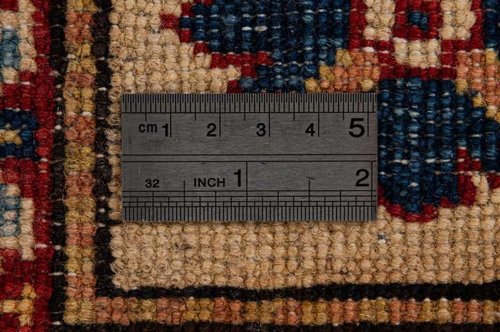 6' 2 x 8' 6 Hand Knotted Kazak Wool Rug