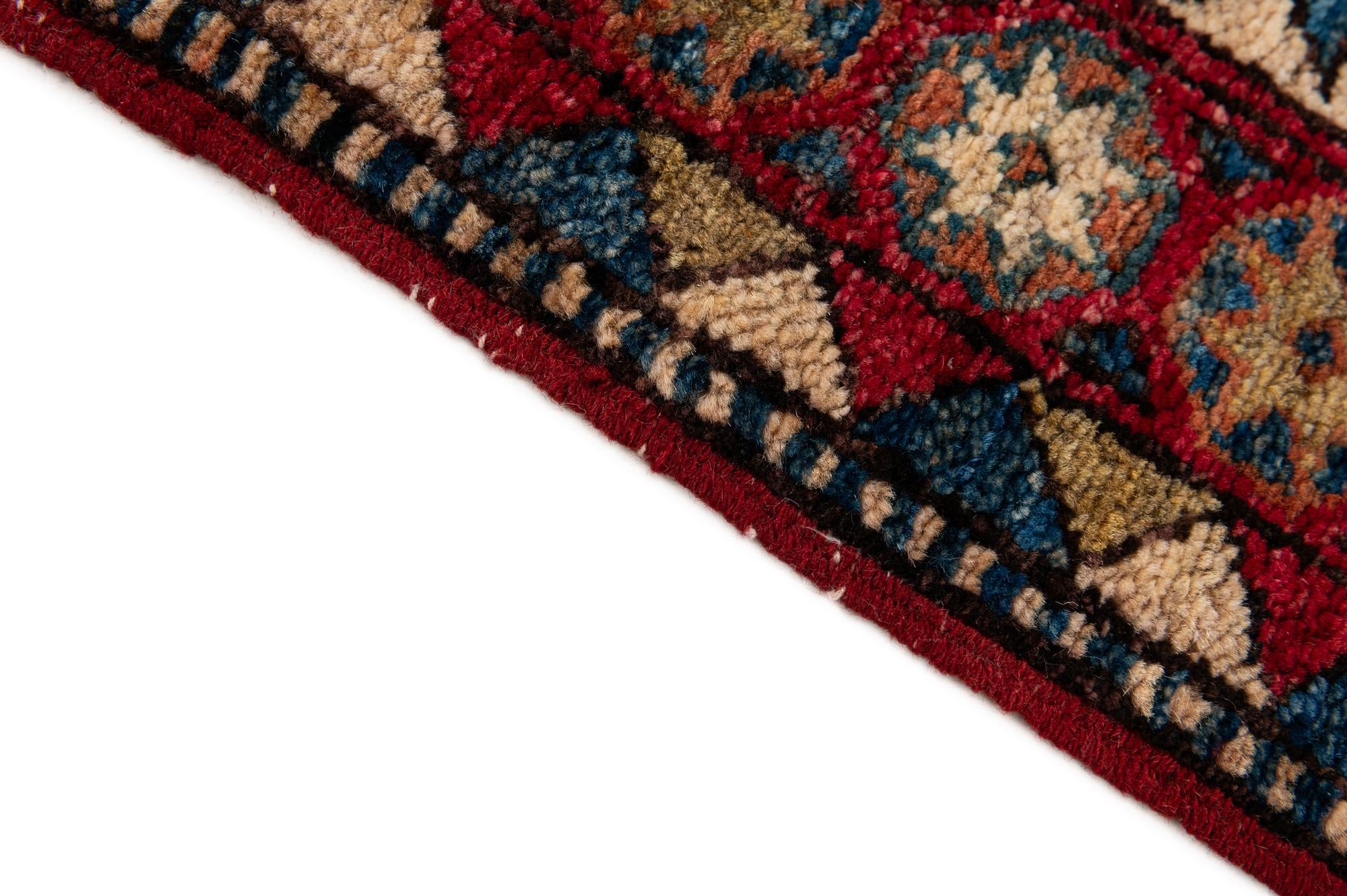 5' 1 x 7' 5 Hand Knotted Kazak Wool Rug