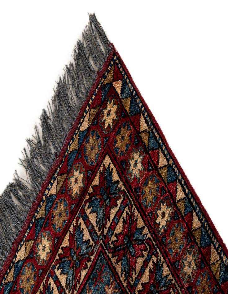 Detail image of 5' 1 x 7' 5  Hand Knotted Kazak Wool Rug