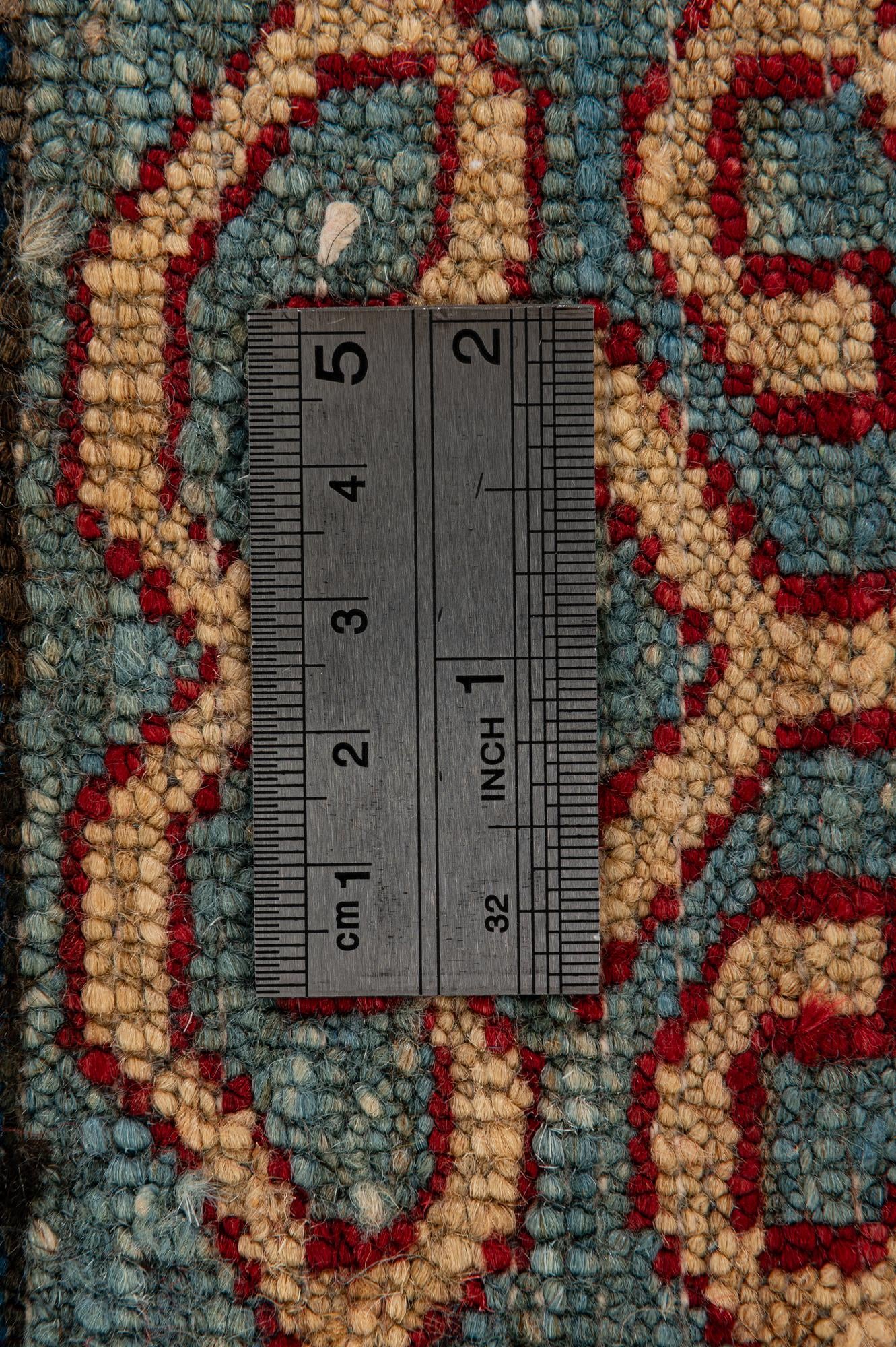 5' x 7' 9 Hand Knotted Kazak Wool Rug