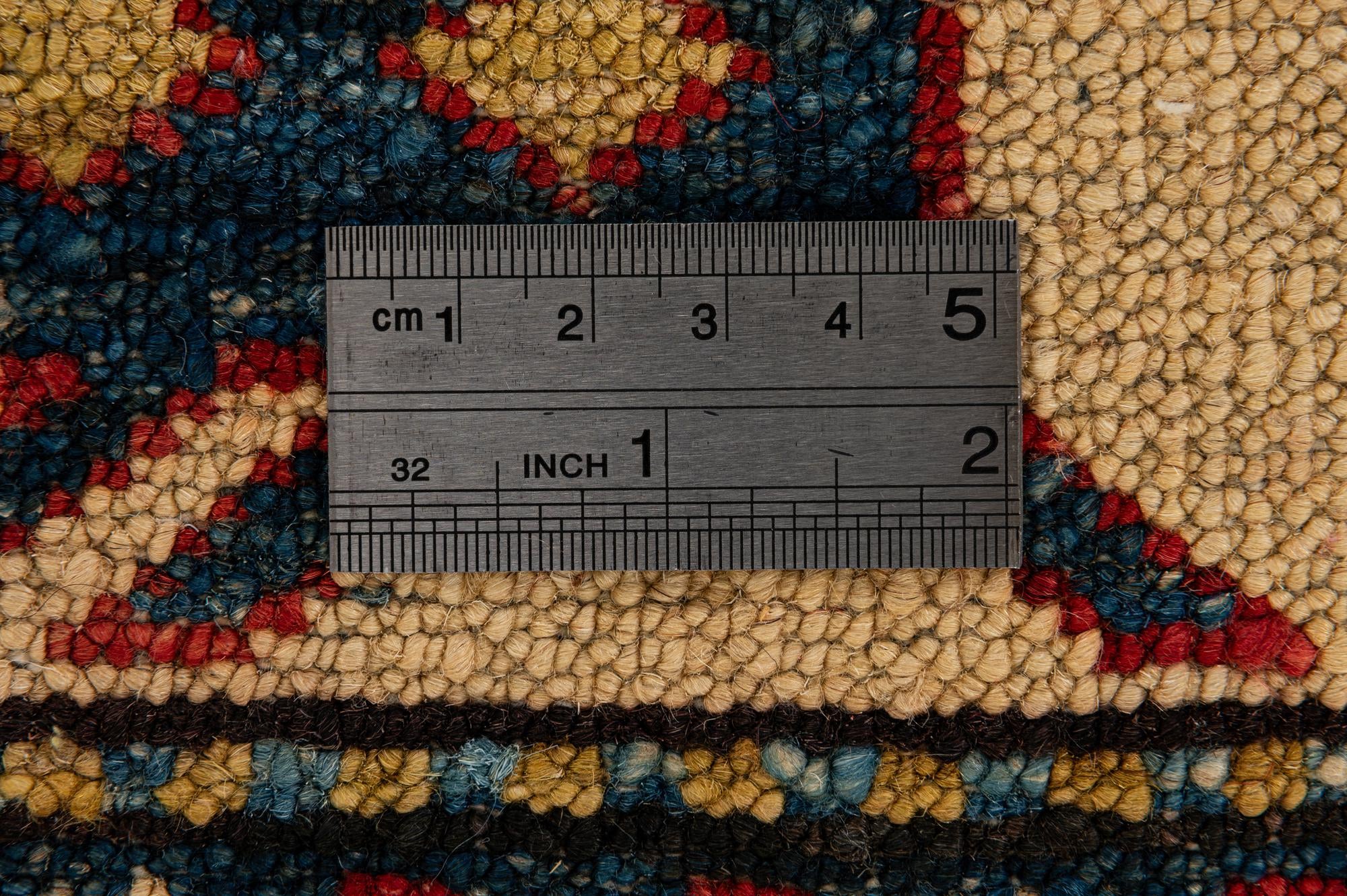 4' 4 x 6' 6 Hand Knotted Kazak Wool Rug