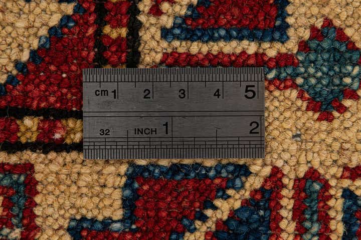 4' 4 x 6' 6 Hand Knotted Kazak Wool Rug