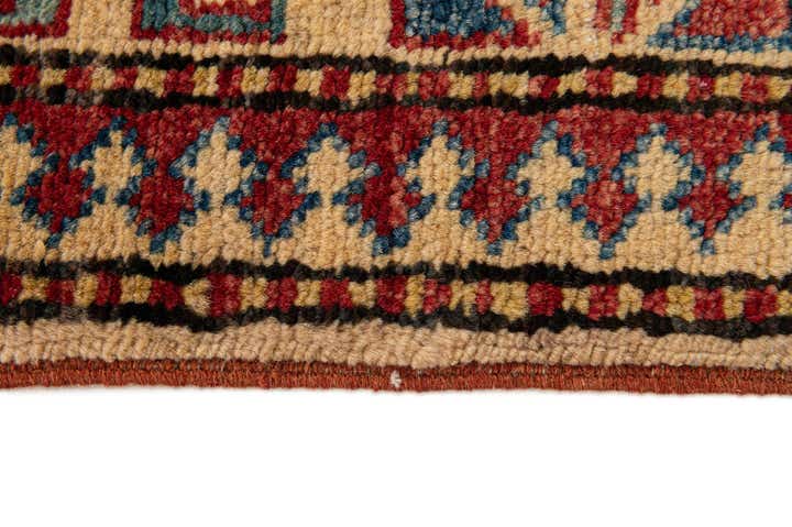 4' 4 x 6' 6 Hand Knotted Kazak Wool Rug