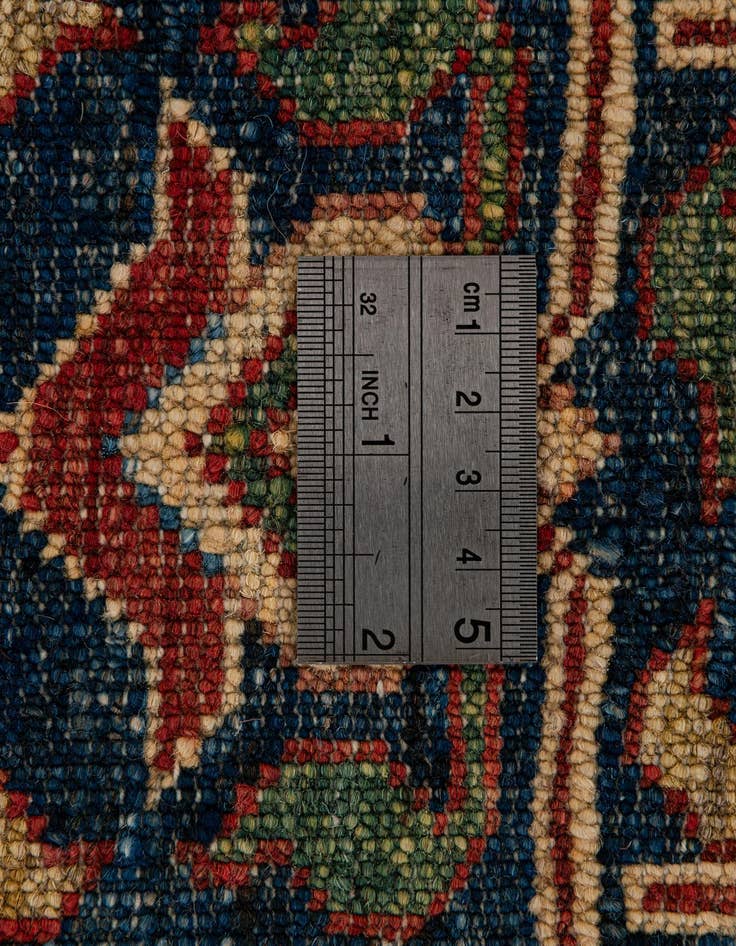Detail image of 4' 10 x 6' 4  Hand Knotted Kazak Wool Rug