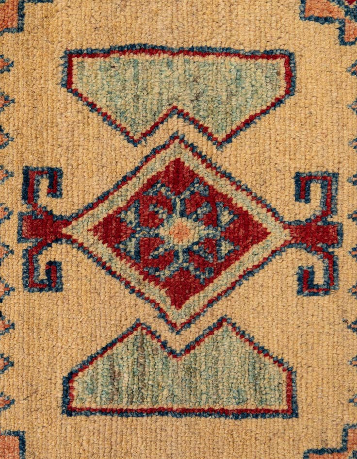 Detail image of 4' 4 x 6' 9  Hand Knotted Kazak Wool Rug