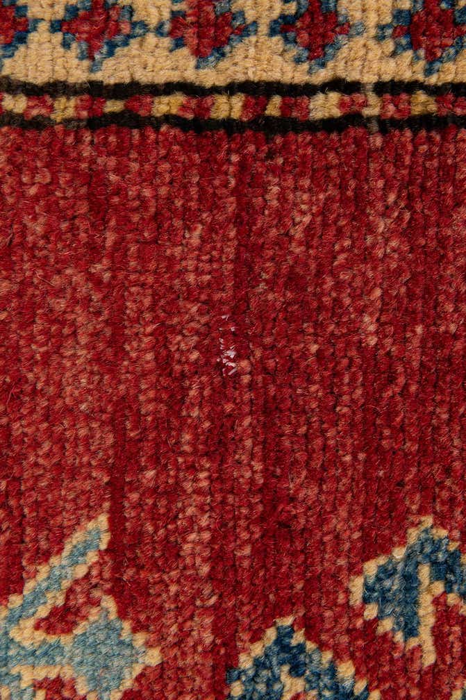 4' 4 x 6' 9 Hand Knotted Kazak Wool Rug