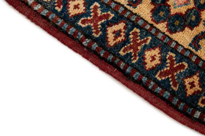 4' 3 x 5' 8 Hand Knotted Kazak Wool Rug