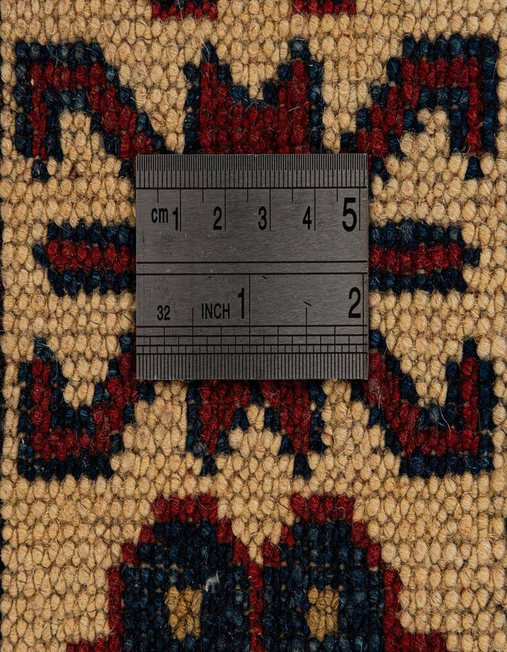 Detail image of 4' 3 x 5' 8  Hand Knotted Kazak Wool Rug