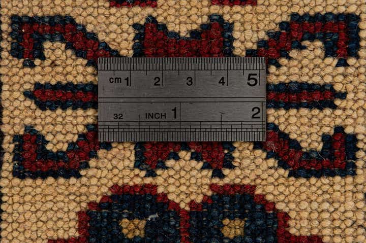 4' 3 x 5' 8 Hand Knotted Kazak Wool Rug