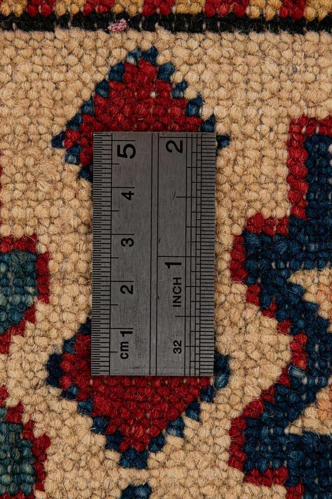 4' 2 x 5' 11 Hand Knotted Kazak Wool Rug