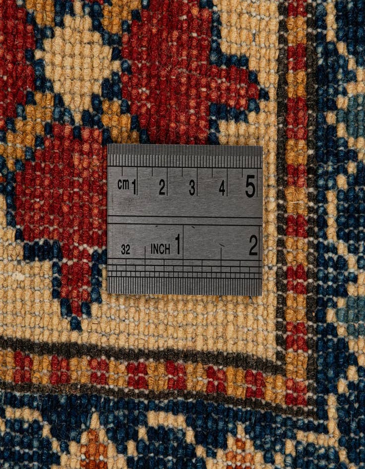 Detail image of 4' x 5' 9  Hand Knotted Kazak Wool Rug