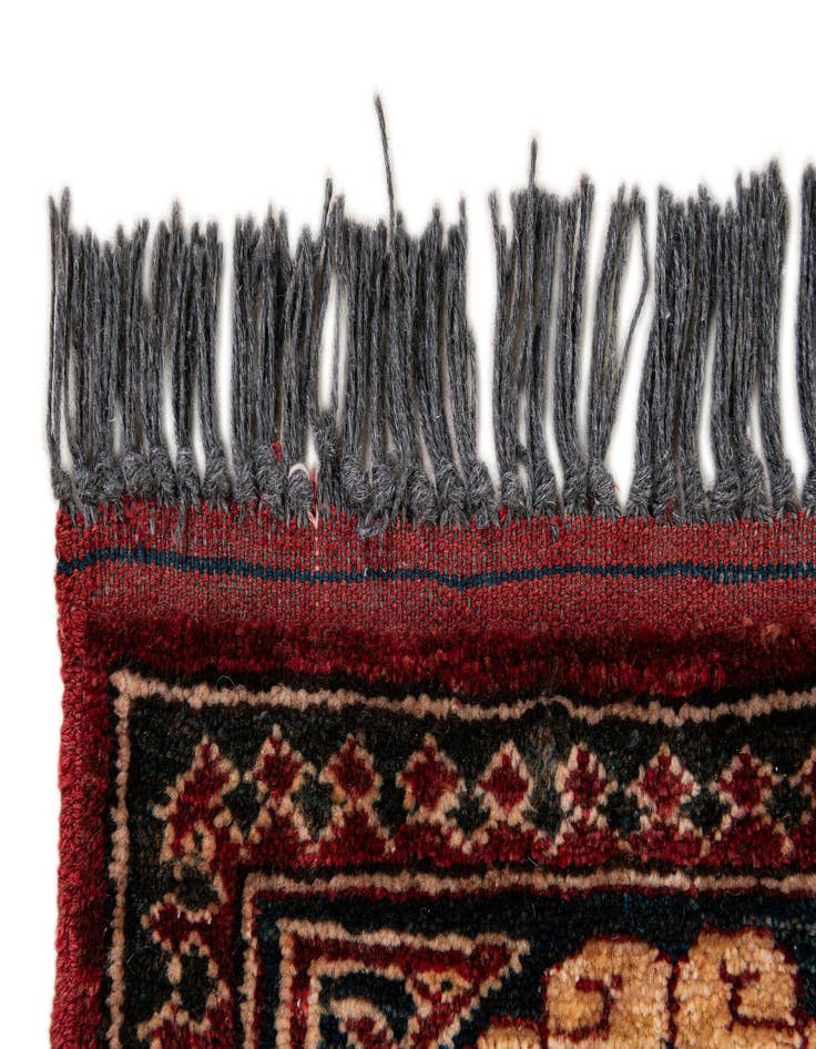 Detail image of 4' 1 x 6' 8  Hand Knotted Kazak Wool Rug