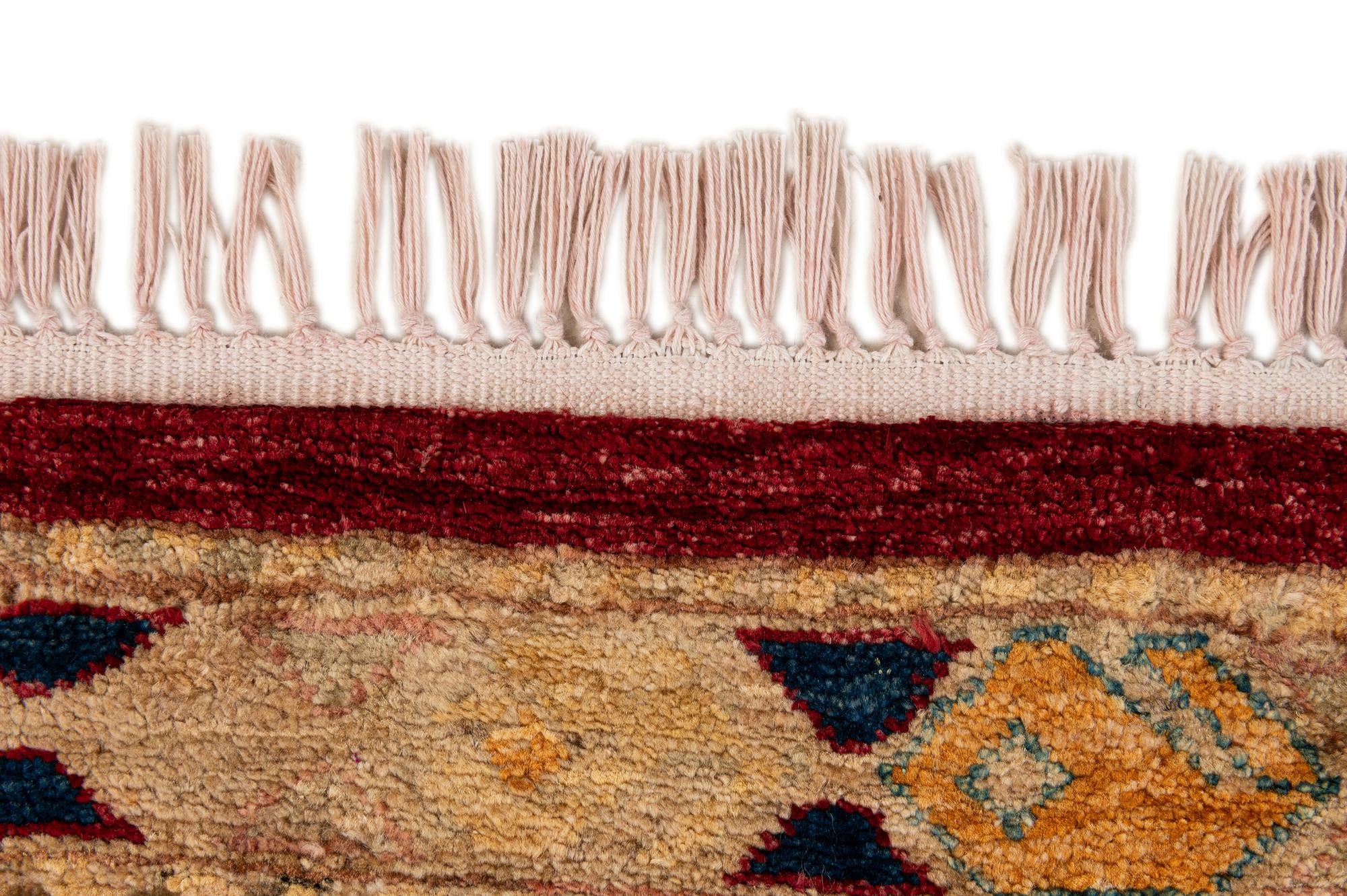 2' 7 x 4' Hand Knotted Kazak Wool Rug