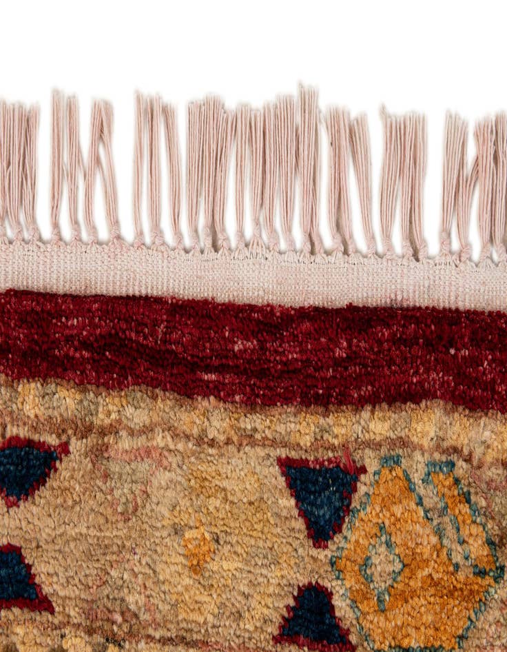 Detail image of 2' 7 x 4'  Hand Knotted Kazak Wool Rug