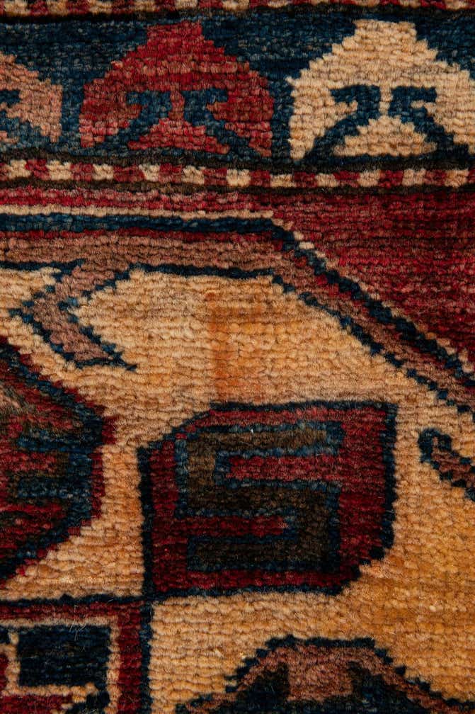 4' 10 x 6' 11 Hand Knotted Kazak Oriental Wool Rug