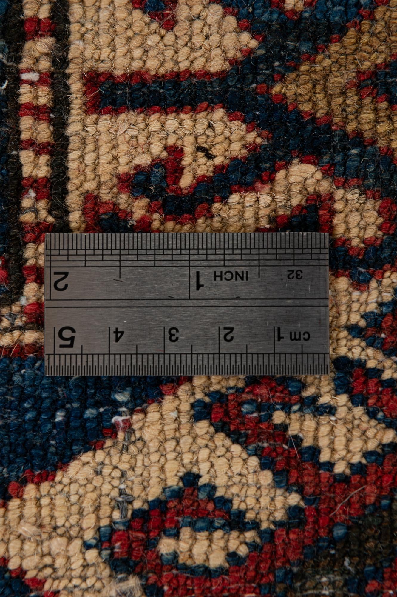 4' 10 x 6' 11 Hand Knotted Kazak Oriental Wool Rug