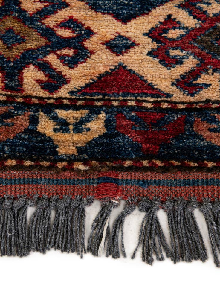 Detail image of 4' 10 x 6' 11  Hand Knotted Kazak Oriental Wool Rug