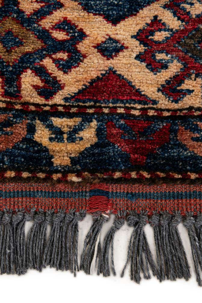 4' 10 x 6' 11 Hand Knotted Kazak Oriental Wool Rug