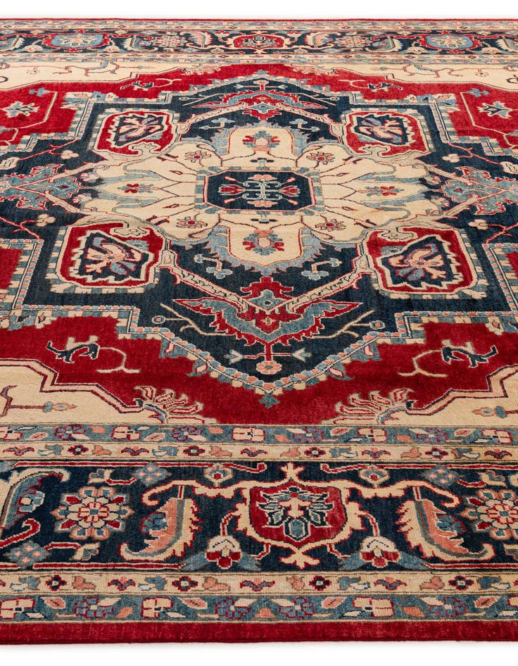 Detail image of 11' 11 x 15' 11  Hand Knotted Kazak Wool Rug
