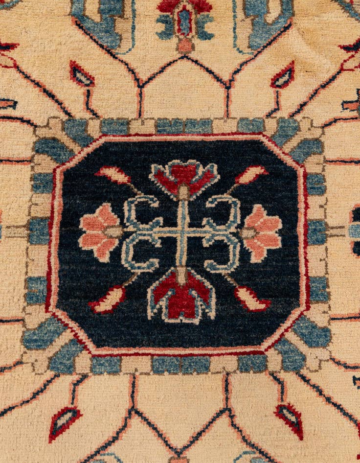 Detail image of 11' 11 x 15' 11  Hand Knotted Kazak Wool Rug