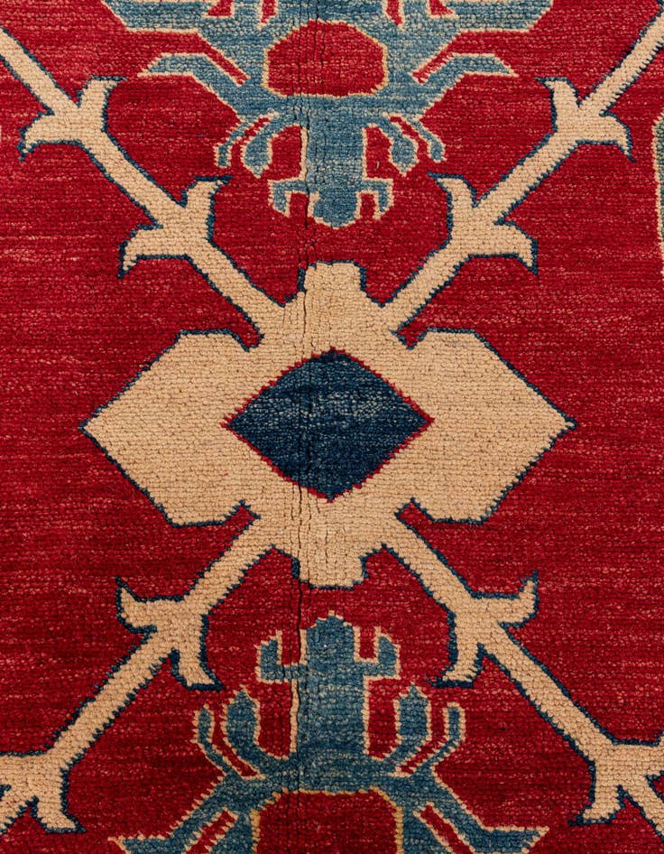Detail image of 13' 9 x 17' 10  Hand Knotted Kazak Wool Rug