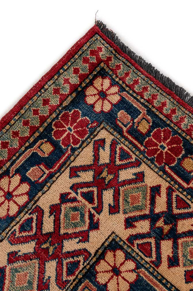 13' 9 x 17' 10 Hand Knotted Kazak Wool Rug