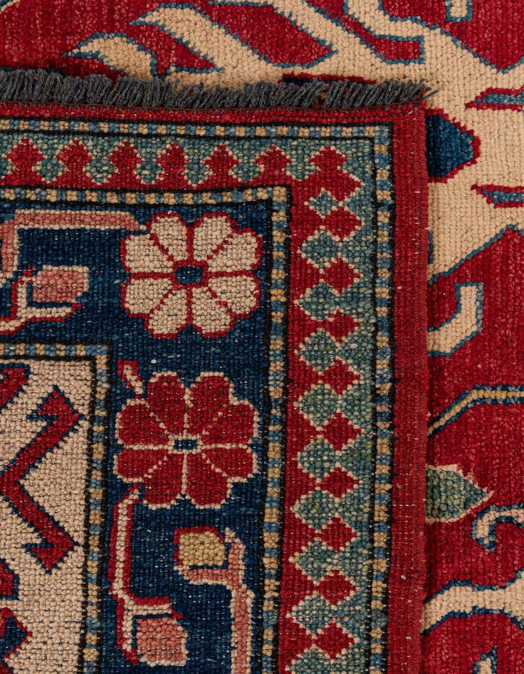 Detail image of 13' 9 x 17' 10  Hand Knotted Kazak Wool Rug