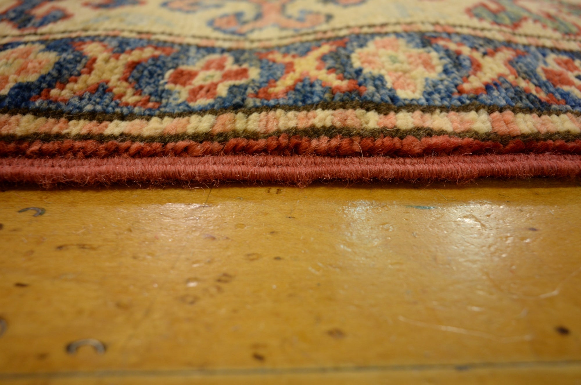 3' 5 x 4' 11 Hand Knotted Kazak Oriental Rug
