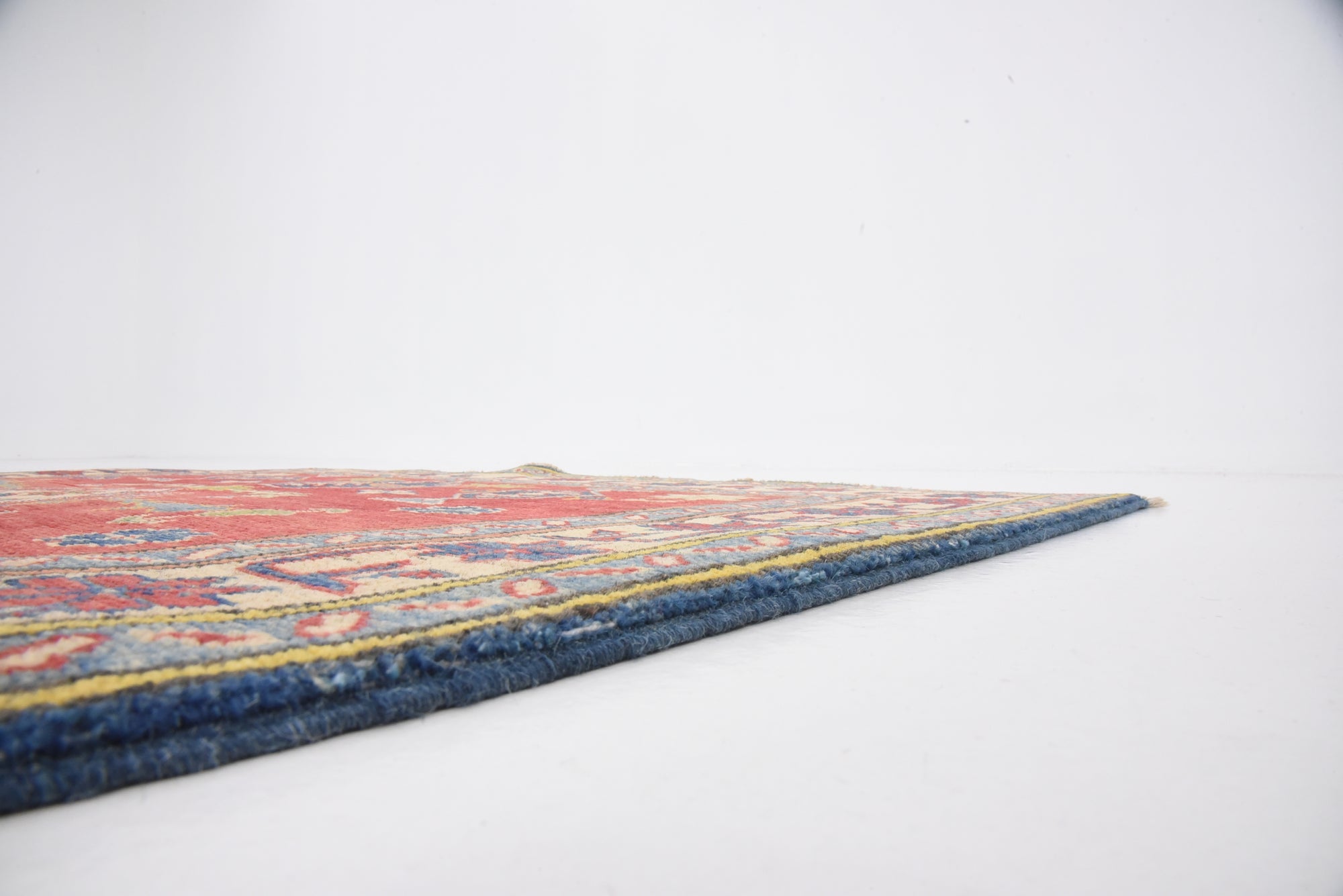 3' 8 x 5' Hand Knotted Kazak Oriental Rug