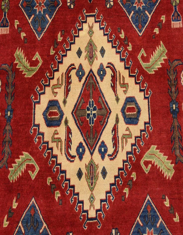 Detail image of 6' 7 x 10' Hand Knotted Kazak Oriental Rug