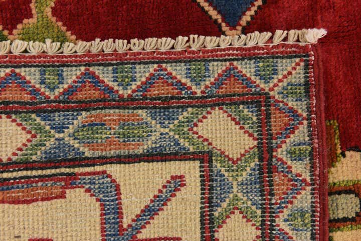 6' 6 x 9' 10 Hand Knotted Kazak Oriental Rug