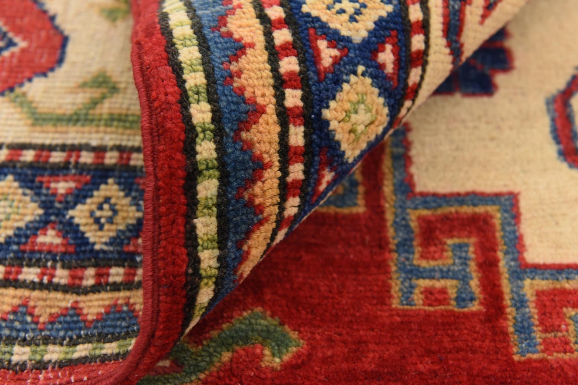 6' x 8' 8 Hand Knotted Kazak Oriental Rug