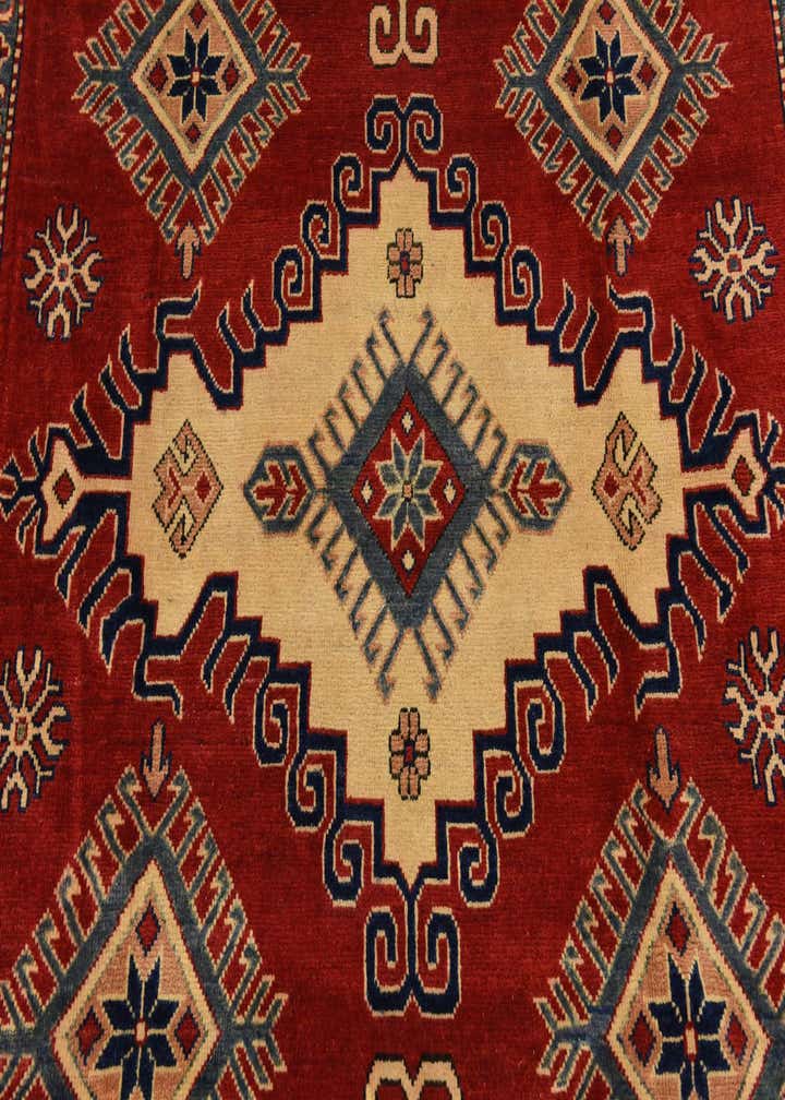 6' 4 x 9' 7 Hand Knotted Kazak Oriental Rug