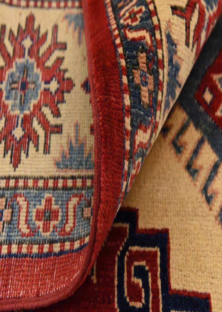 6' 4 x 9' 7 Hand Knotted Kazak Oriental Rug