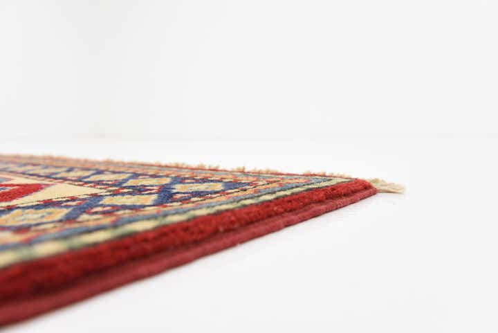 6' 1 x 8' 10 Hand Knotted Kazak Oriental Rug