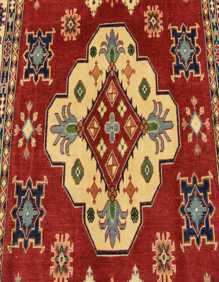 Detail image of 6' x 9' 2 Hand Knotted Kazak Oriental Rug