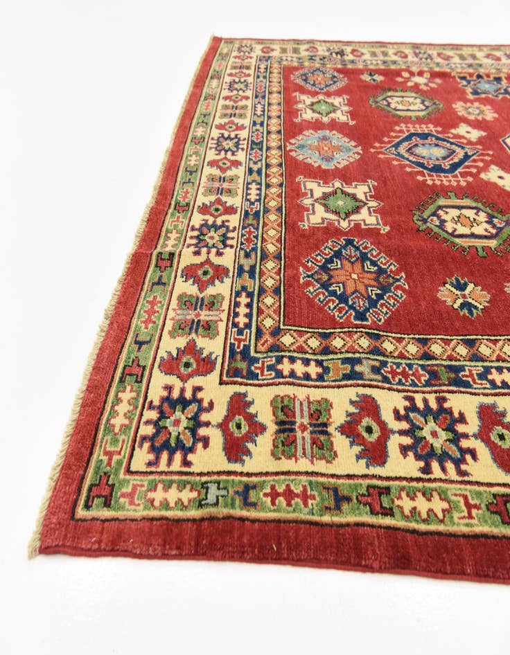 Detail image of 6' x 9' 2 Hand Knotted Kazak Oriental Rug