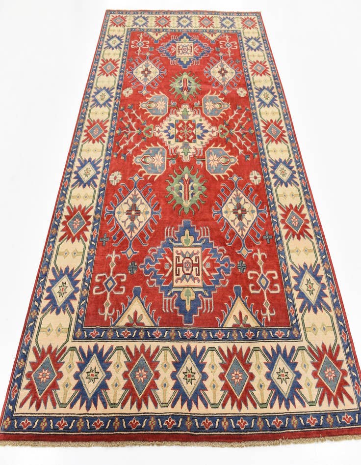 Detail image of 6' 6 x 9' 7  Hand Knotted Kazak Oriental Rug