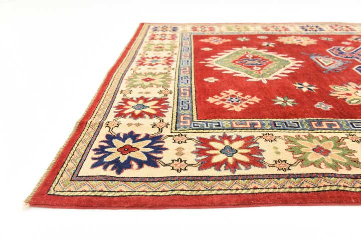 6' 5 x 10' 2 Hand Knotted Kazak Oriental Rug