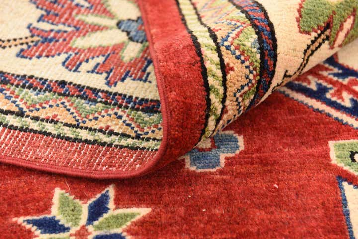 6' 5 x 10' 2 Hand Knotted Kazak Oriental Rug