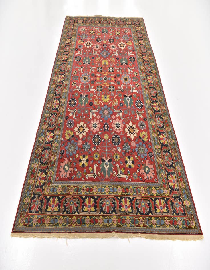 Detail image of 6' 2 x 10' 2 Hand Knotted Kazak Oriental Rug