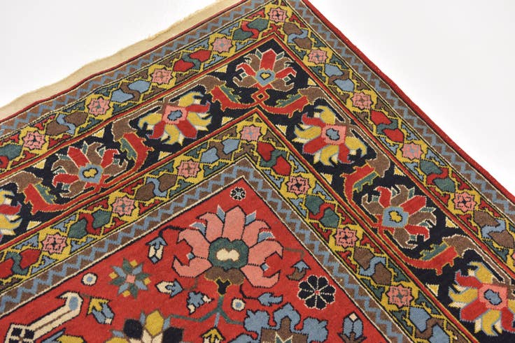 Detail image of 6' 2 x 10' 2 Hand Knotted Kazak Oriental Rug